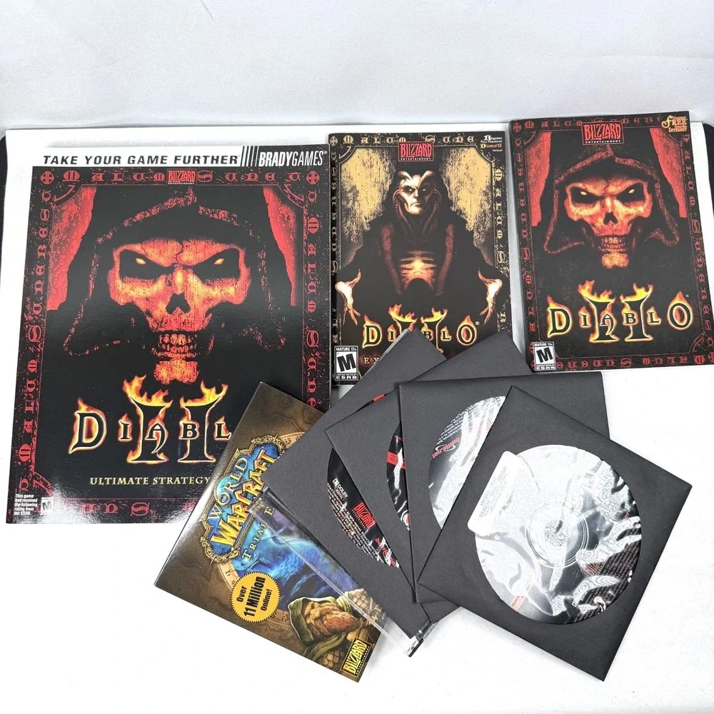Blizzard Entertainment: Diablo Battle Chest (PC) Expansion/Manual/Complete